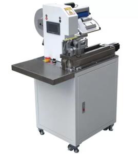 Automatic Wire Cable Label Folding And Labeling Machine