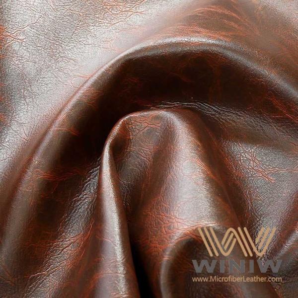 Quality 1.4mm Thickness Bags Vegan Leather Acorn Calf Soft Synthetic Leather Material for sale