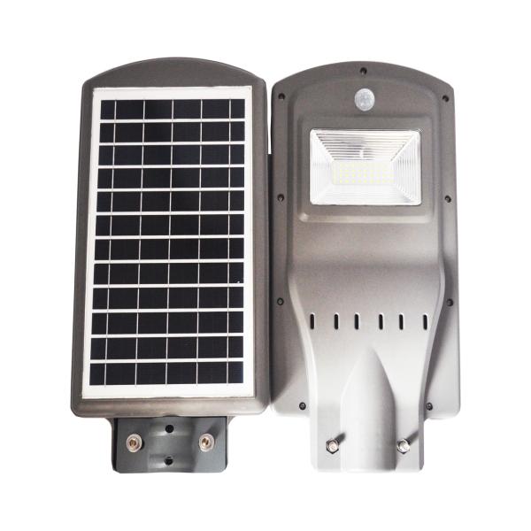 ABS material ALL IN ONE Solar LED street Light with Reflector cup for country use waterproof IP65