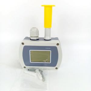 China Air Differential Pressure Transmitter Low Differential Pressure Sensor Transducer Digital Display on sale