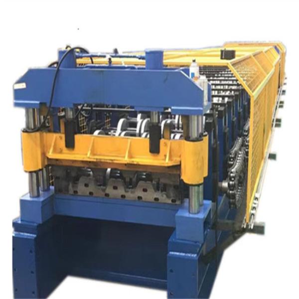 Quality Metal Deck Roll Former PLC and Converter with protective cover for sale