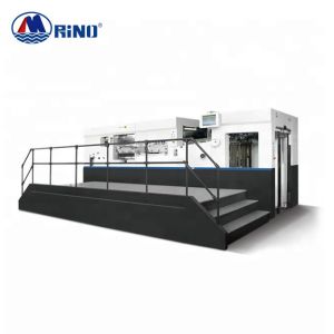 Buy cheap 16.9kw Carton Box Die Cutting Machine With Feeder 7500 Sheets/Hr product