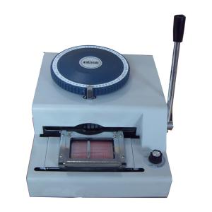 China YL-68C PVC card, credit card, clup card embossing machine on sale