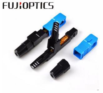Quality SC UPC FTTH SM MM Fast Connect Fiber Connectors for sale