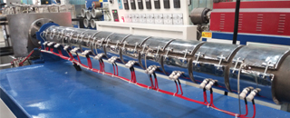 Automatic PP Strapping Roll Making Machine Band Extruder For Sandwich