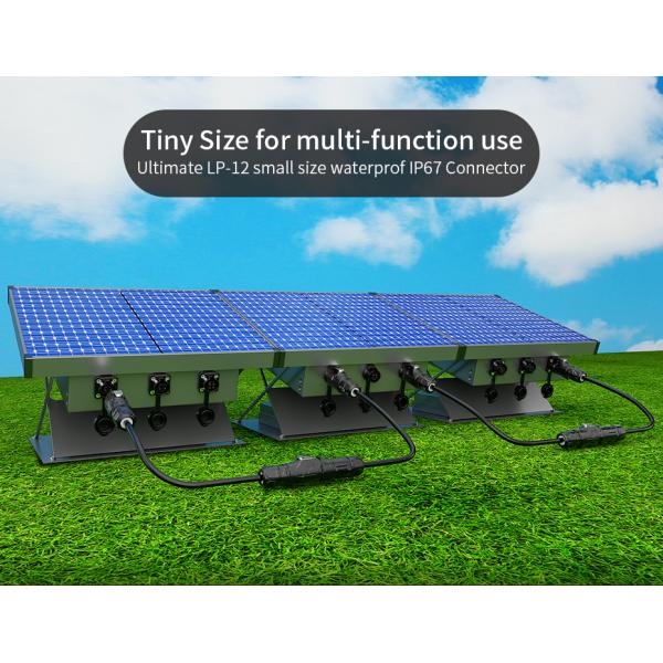 CNLINKO M12 Screw Industrial Connector Waterproof IP68 2 Pin Male and Female Electrical Power Connector