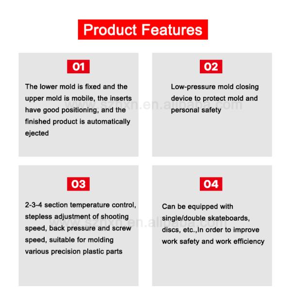 YH-350ST 35t Vertical Plastic Connector Injection Molding Machine with 20 kN Ejector Force