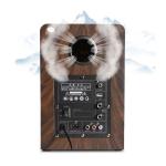 6 Ohms Wireless Active Bookshelf Speaker Stereo 100W Power Output