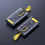 Multi Ports 2 Type C Power Bank Gifts 20000mAh DC Output With Flashlight