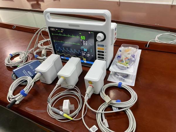 Quality Modular Hospital Patient Monitoring Equipment Multilingual With ECG NIBP SPO2 for sale