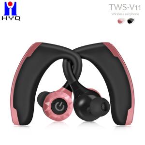 China Black BT5.0 TWS Retractable Bluetooth Earphones For Driver Sport on sale