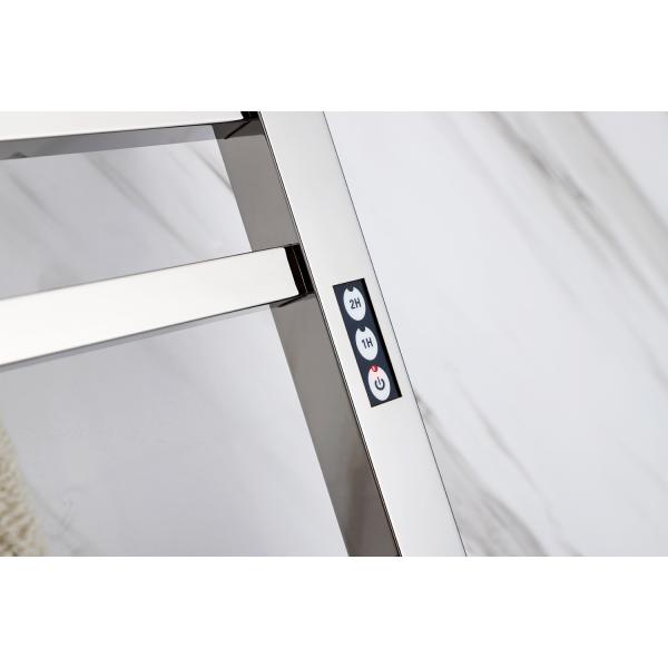 Graphene Electric Hot Towel Rack , Heated Towel Rack Wall Mounted with Timer