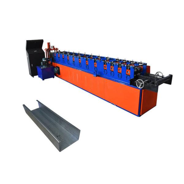 Construction Light Steel Keel Roll Forming Machine Motor Drive For CD / UD Profile
