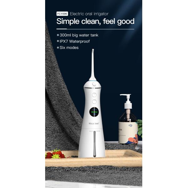 Home Use Nicefeel Oral Irrigator IPX7 With 300ml Water Tank
