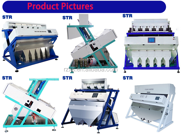 Small CCD Peanut Pulses Color Sorting Machine For RiceCustomizable