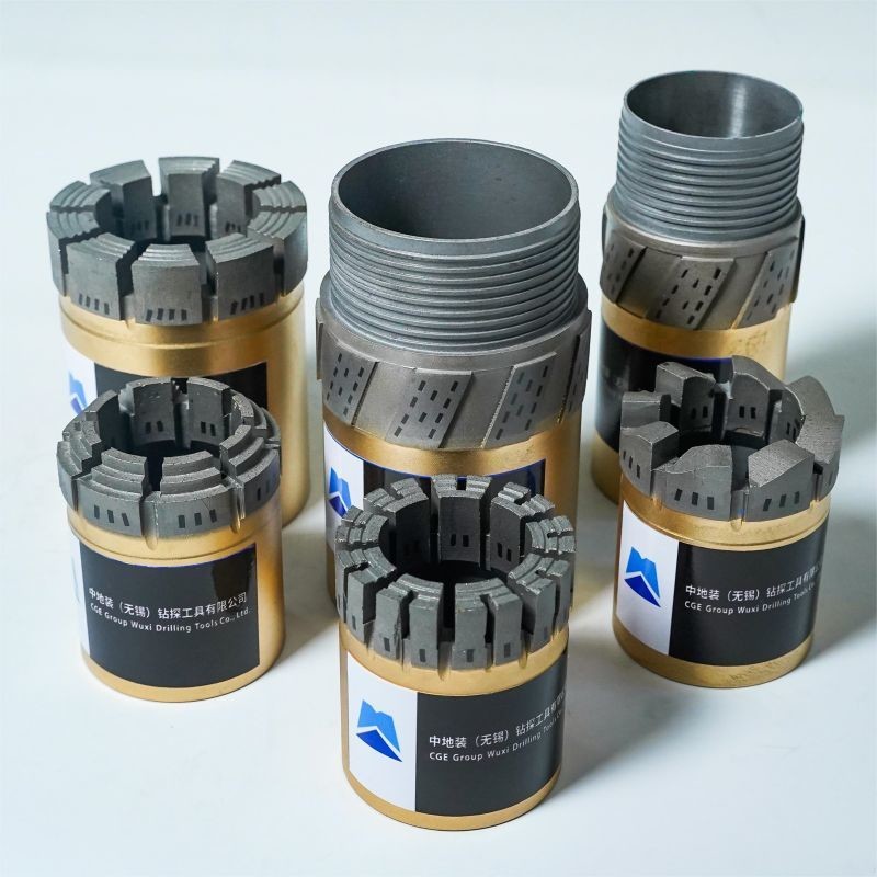 P / WL W Profile Impregnated Diamond Core Bit , High Efficieney Core Hole Drill Bits