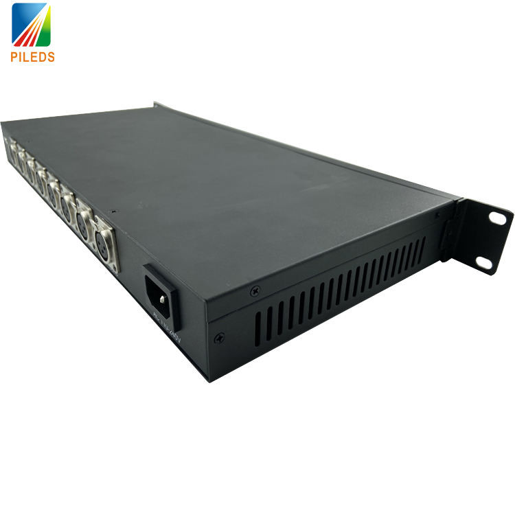 8 Ports DMX 512 Decoder RGB LED Controller Online Control For SPI DMX