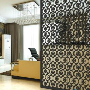 Living Room Stainless Steel Partition Decorative Laser Cut Cold Rolled