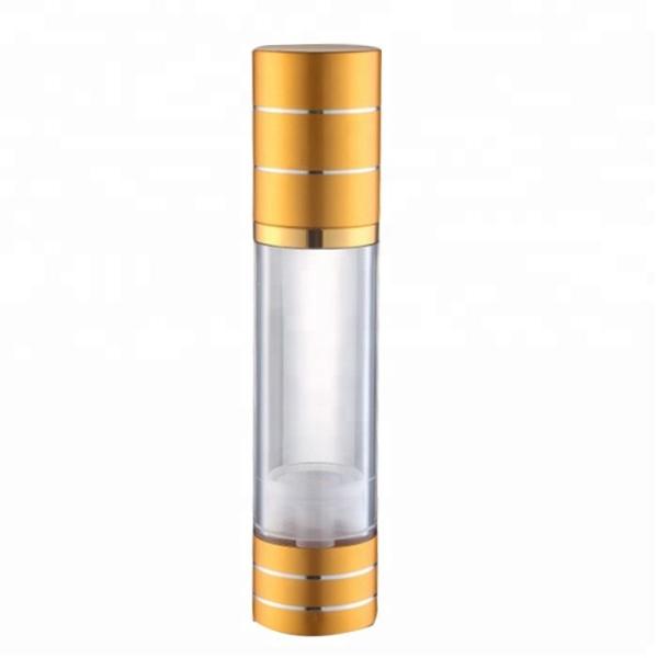 Quality Round Airless Cosmetic Bottles Non Spill Smooth Screen Printing Surface for sale