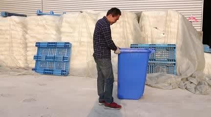 Quality 240 liter Plastic Recycle Bin Plastic Waste Garbage Bin for sale
