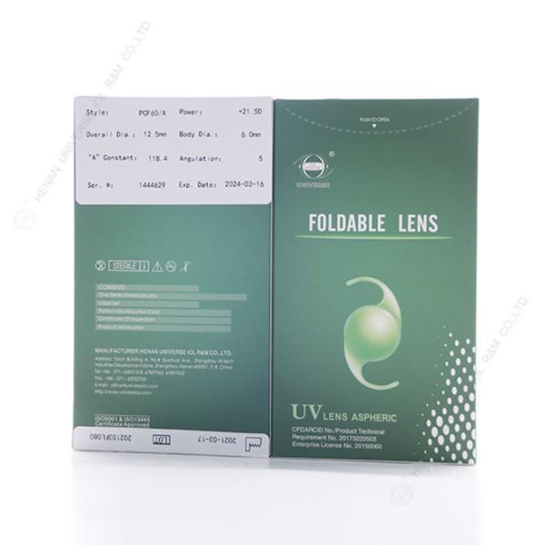 Quality 6.0mm Hydrophilic Intraocular Lens Smooth Surface Aspheric Iol for sale