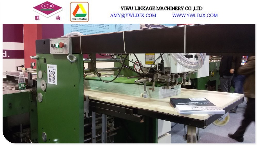 School Exercise Book Notebook Flexography Printing Machine From Reel to Pile