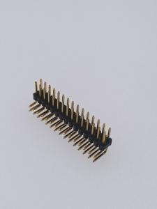 Buy cheap Right Angle DIP Dual Row Header Connector 2.54 Mm Pitch Pin Header 2x15P product