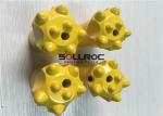 34mm-43mm Diameter Tapered Button Bits For Geotechnical Borehole Drilling