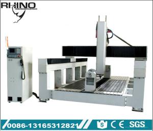 China Plywood / PE / Foam CNC Router 5 Axis Machine for Wooden Mold With Economic 5 Axis Head HELTIC on sale
