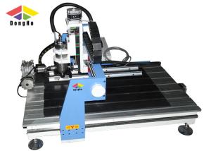 China 4 axis Rotary Axis Small CNC Milling Router Machine For Cylinder Carving on sale