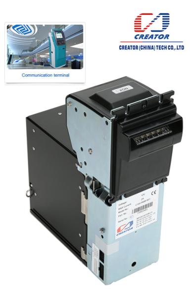 Quality Smart Vending Machine Bill Acceptor With CCNET Serial Port For Self-service Payment Machine for sale