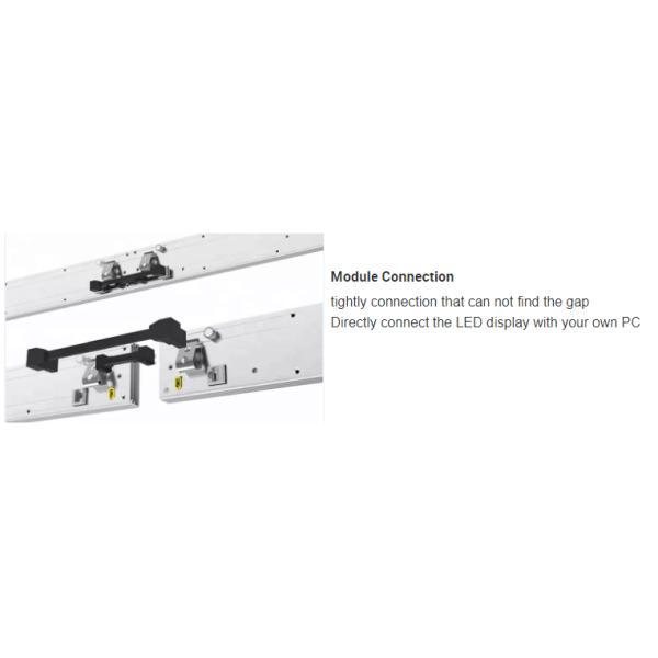 Supermarket COB P1.875 Shelf Led Signage , Led Shelf Board 0.35kg Weight