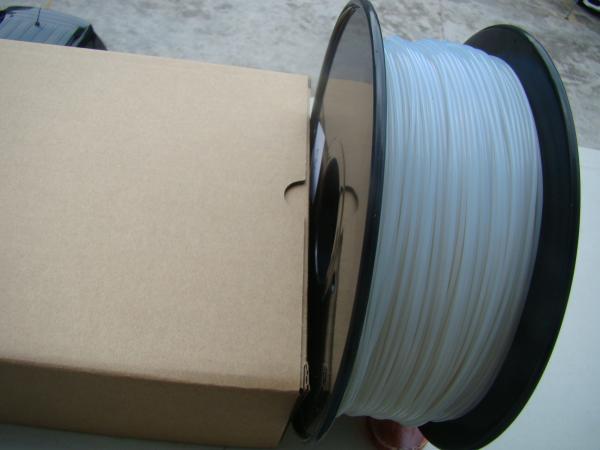 Quality 3D Printing Color Changing Filament High Performance , White To Blue for sale