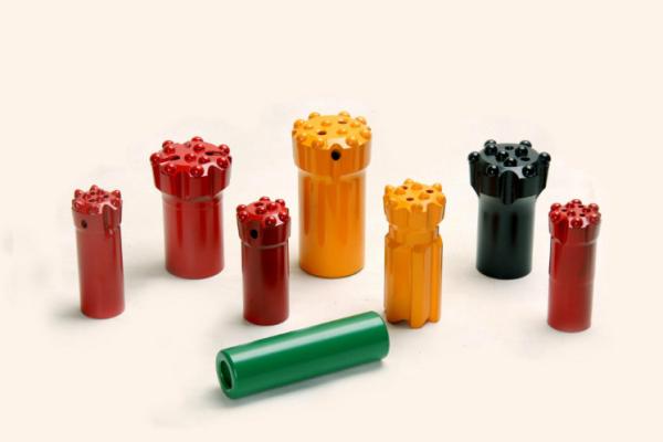 Tungsten Caribide Self Oil Drilling Tools R25 R32 R38 T- Series Button Bits