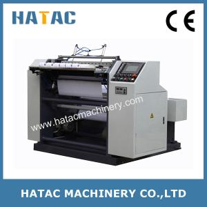 China Fully Automatiac Tax Paper Roll Slitter Rewinder Machine,Thermal Paper Slitting Rewinding Machine,Label Slitting Machine on sale