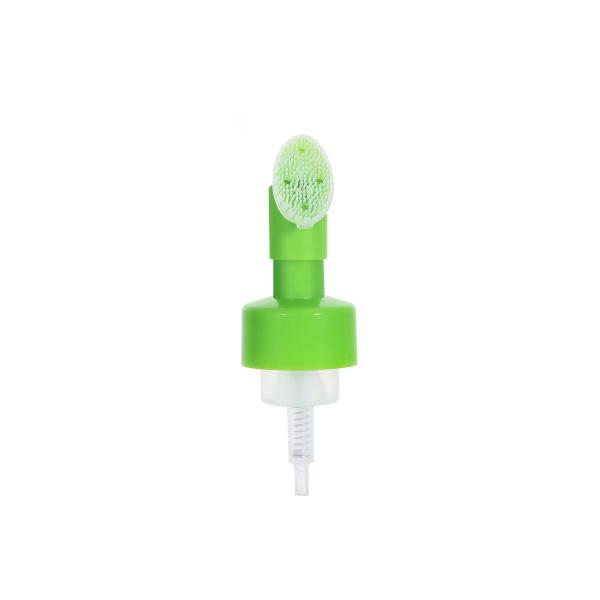Quality Unique Design 40/400 Eco Portable Plastic Foam Dispenser Pump With A Brush for sale