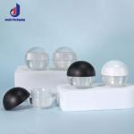 Plastic Cosmetic Cream Jar Small 5g Cream Jar Double Layer With PS Collar