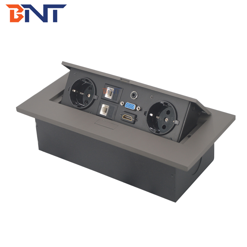 BNT conference power data solution desktop pop up socket box
