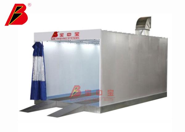 Quality Sanding Booths Polishing PVC Curtain 6kw paint Prep Station for sale