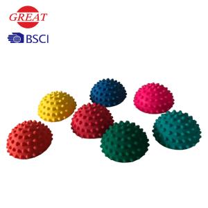 China Mat Surface Foot Massage Cushion , Inflatable Wobble Cushion Customized Logo on sale