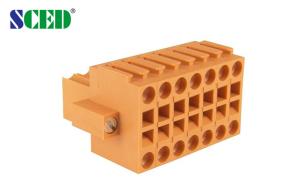 Buy cheap Female Sockets Screwless Pluggable Terminal Block product