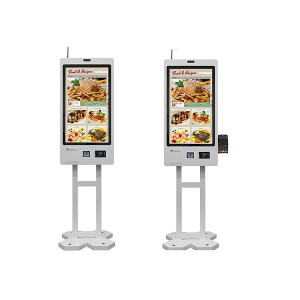 Quality 32" Touch Screen Payment Kiosk Windows/ Android Self Checkout Self-Ordering Kiosk OEM Manufacturer for sale