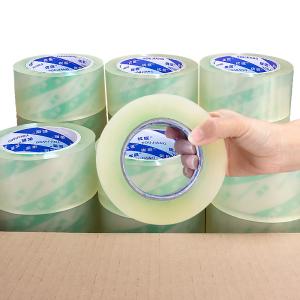 China OEM Transparent Bopp Tape Nature Rubber 3 inch on sale
