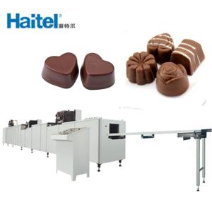 Buy cheap Automatic Depositing Chocolate Bar Making Machine 250kg/H product