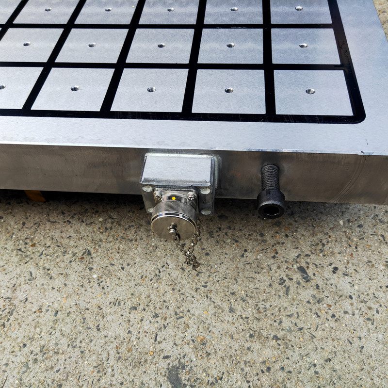 Square Electronically Controlled Permanent Magnetic Chuck For Grinding Machine