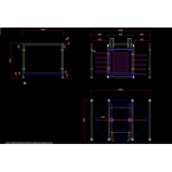 Anti Rust Tripod Turnstile Gate Half Height Turnstile AC220V