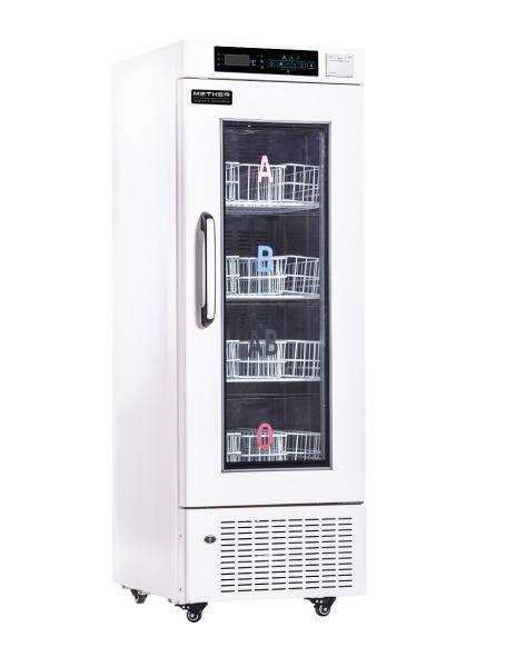 Quality Auto Frost Glass Door 4 Degree 208L Portable Biomedical Blood Bank Refrigerators Fridge for sale