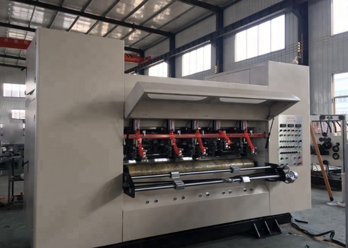 Computerized Thin Blade Slitter Scorer Machine For Cardboard Production