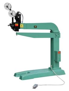 450kg Green Manual Carton Box Stitching Machine 7ply with Double Nails