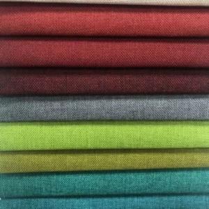 China Hometextile Upholstery Linen Sofa Fabric Warp Knitted Custom Modern Style on sale